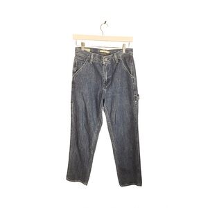 New Levi’s Painter Boy Jean 26 High Rise Straight Carpenter Blue Denim